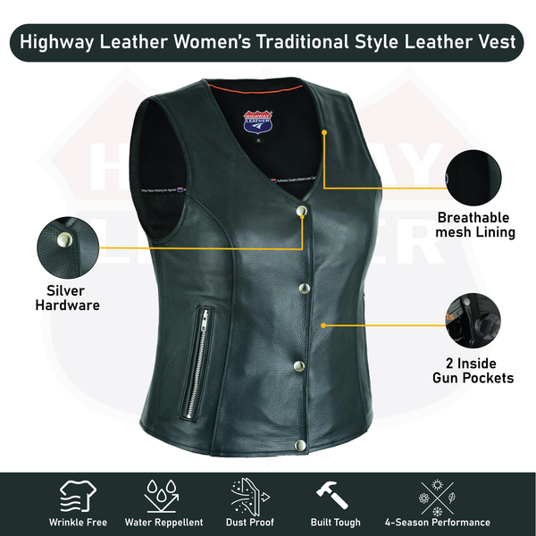 Black women's vest real leather rocker vest streetstyle vest vintage steep vest motorcycle vest with rivets outlets retro style size-extra small.