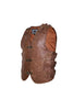 BROWN HL11649BROWN ROCKER STYLE BUCKLE VEST - HighwayLeather