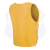 HL14945YELLOW Women Yellow bullet proof style leather vest- for biker club - HighwayLeather