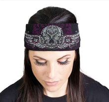 HEAD BAND LYCRA JERSEY ANTIQUE SUGAR SUBLIMAT - HighwayLeather