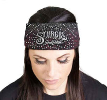 MLA8009 HEAD BAND LYCRA JERSEY BANDANA CLASSIC STURGI - HighwayLeather