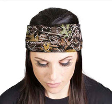 MLA8027 HEAD BAND LYCRA JERSEY HUNTER CAMO SUBLIMATIO - HighwayLeather