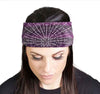 MLA8007 HEAD BAND LYCRA JERSEY BANDANA CLASSIC PURPLE - HighwayLeather