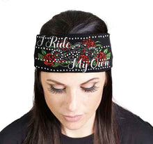 MLA8028 HEAD BAND LYCRA JERSEY I RIDE MY OWN SUBLIMAT - HighwayLeather