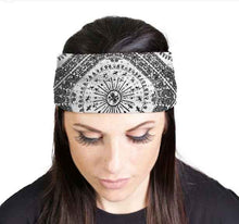 HEAD BAND LYCRA JERSEY BANDANA CLASSIC WHITE - HighwayLeather