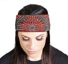 HEAD BAND LYCRA JERSEY BANDANA CLASSIC RED SU - HighwayLeather