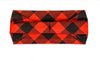 MLA8034 HEAD BAND LYCRA JERSEY PLAID RED SUBLIMATION - HighwayLeather