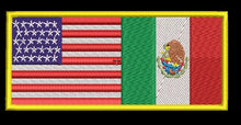 US FLAG WITH MEXICAN FLAG    5X2 - HighwayLeather