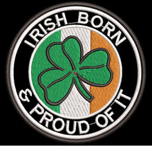 Irish Born and Proud of IT  3.5x3.5 - HighwayLeather