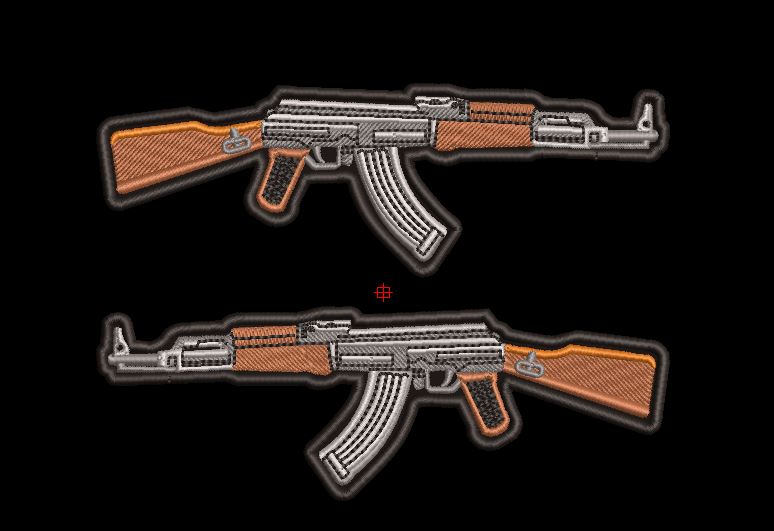 AK 47 Gun  6x2 - HighwayLeather