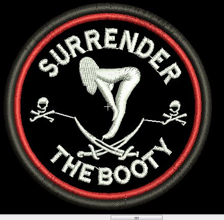 SURRENDER THE BODY  3X3 - HighwayLeather