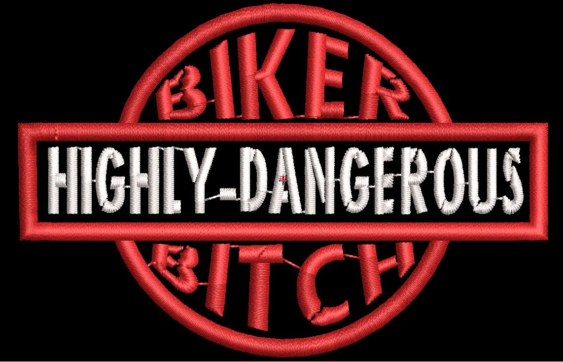 HIGHLY DANGEROUS    4X2.5 - HighwayLeather