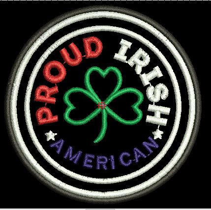 PROUD IRISH AMERICAN  3X3 - HighwayLeather