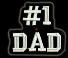 ML188452 No 1 Dad 4x4 Patch - HighwayLeather