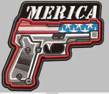 American flag Pistol    4x3 - HighwayLeather