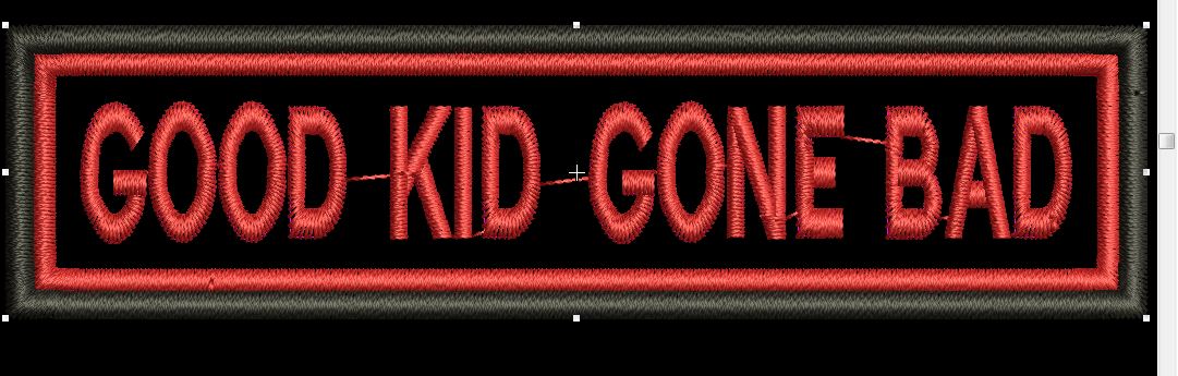 GOOD KID GONE BAD  4X1 - HighwayLeather