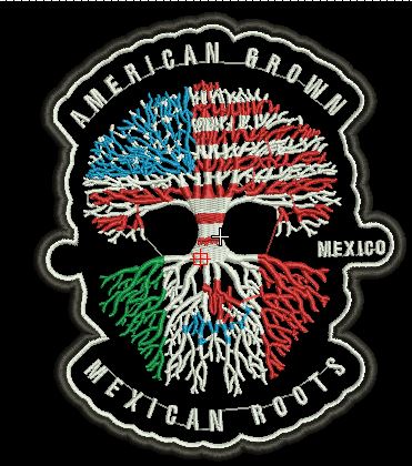 AMERICAN GROWN MEXICAN ROOTS  5X5 - HighwayLeather