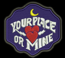 YOUR PLACE OR MINE BLUE BACKGROUND  4X3 - HighwayLeather