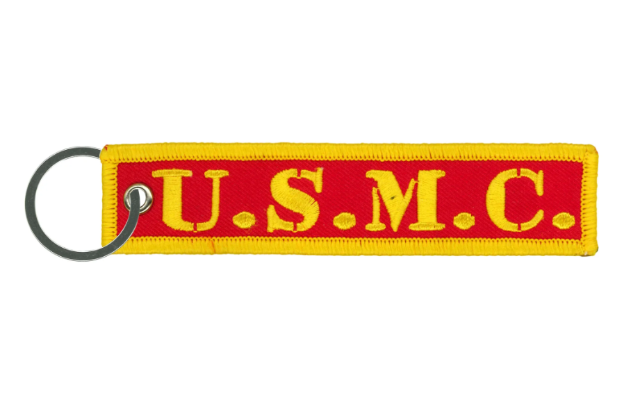 KCH8006 KC FOB U.S.M.C SEMPER FI 1X5 - HighwayLeather