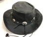 HL80133 AUSSIE SOFT LEATHER HAT - HighwayLeather