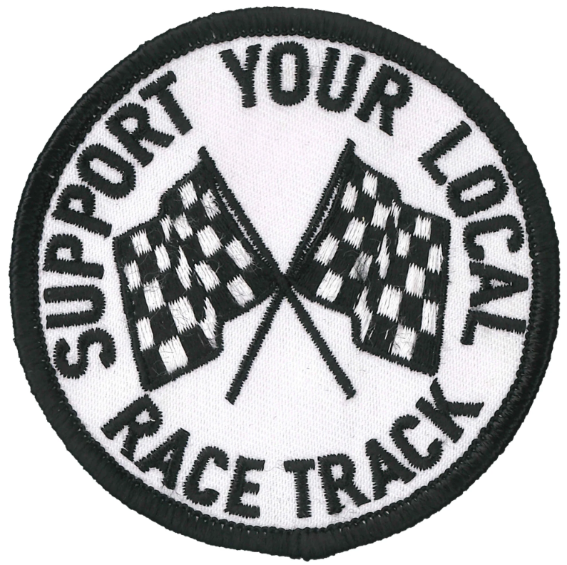 PATCH SUPPORT LOCAL TRACK-PPL9871 : 3"X3" - HighwayLeather