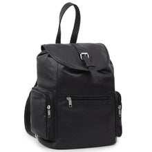 HL80510BLACK - Leather Backpack Handcrafted - HighwayLeather