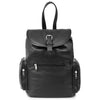 HL80510BLACK - Leather Backpack Handcrafted - HighwayLeather