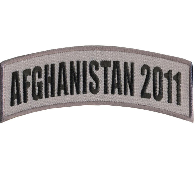 PPM3211 PATCH AFGHANISTAN 2011 4W 1H - HighwayLeather