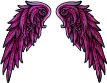 PL7784 Pink Angel Wings Patch - 5x11.6 inch - HighwayLeather