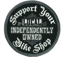 PATCH SUPPORT LOCAL BIKE SHOP-PPL9877 : 3"X3" - HighwayLeather