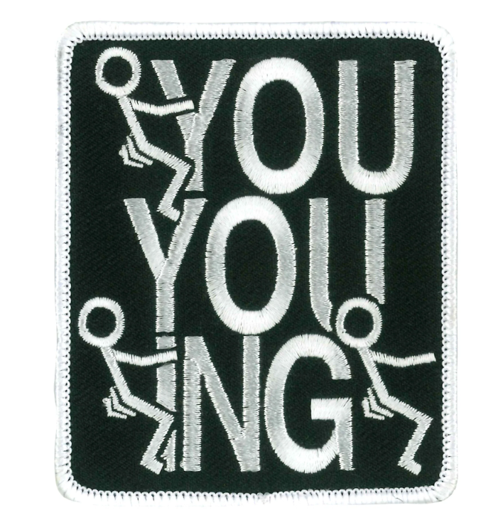 PPW1096 PATCH F YOU YOU FING 3X4 - HighwayLeather