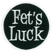 PPW1098 PATCH FETS LUCK 3 - HighwayLeather