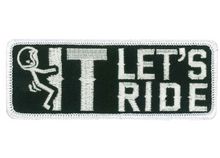 PPW1102 PATCH FUCK IT LETS RIDE 4X2 - HighwayLeather