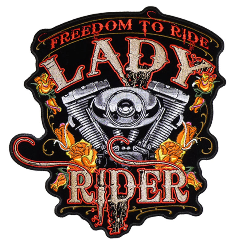 PATCH FREEDOM TO RIDE 4"-PPA4000 : 4W 4H - HighwayLeather