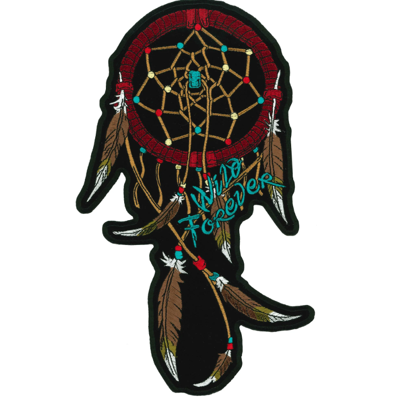 PATCH WILD DREAM CATCHER 6"-PPA5346 : 6W 10H - HighwayLeather