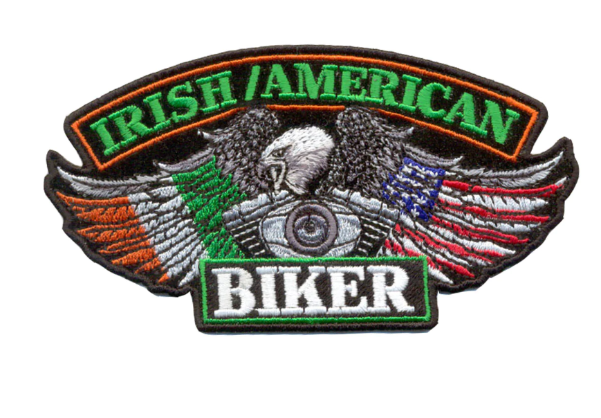 PATCH IRISH BIKER-PPA5900 : 5W 3H - HighwayLeather