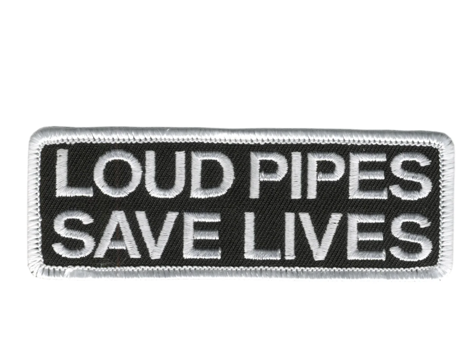 PATCH LD PIPE SAV LIVES-PPL9055 : 4W 2H - HighwayLeather