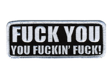 PATCH FUCKIN' FUCK-PPL9233 : 4W 2H - HighwayLeather