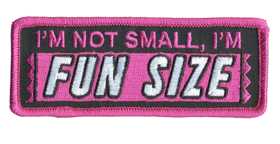 PATCH I'M FUN SIZE-PPL9812 : 4"X2" - HighwayLeather