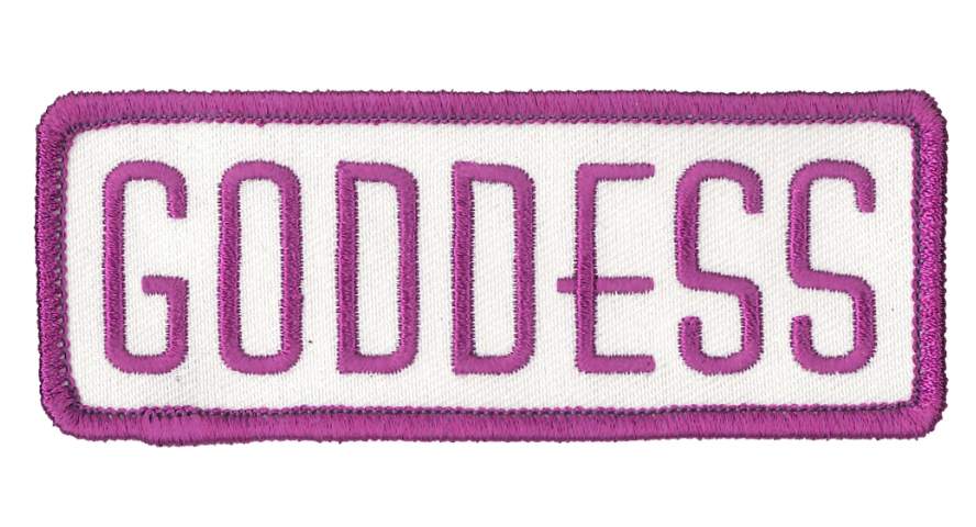 PATCH GODDESS-PPL9857 : 4"X2" - HighwayLeather