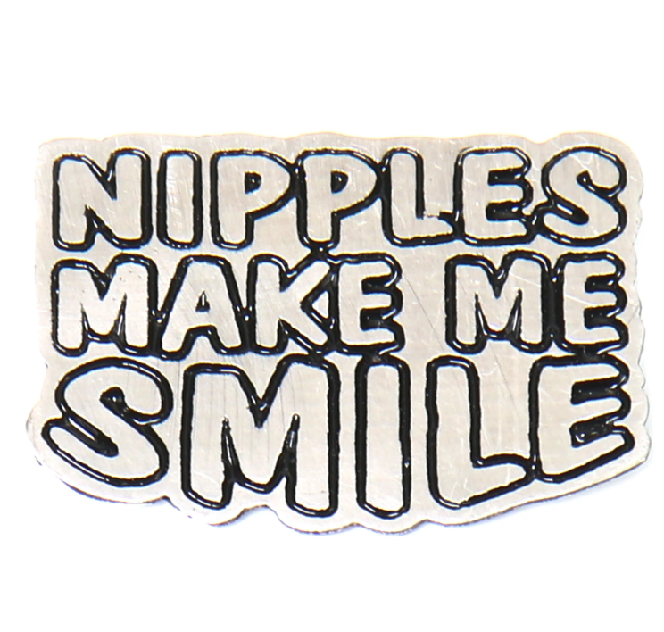 PIN NIPPLES MAKE ME SMILE-PNA1125 - HighwayLeather