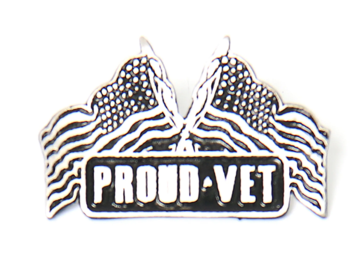 PIN PROUD VET-PNA1198 - HighwayLeather