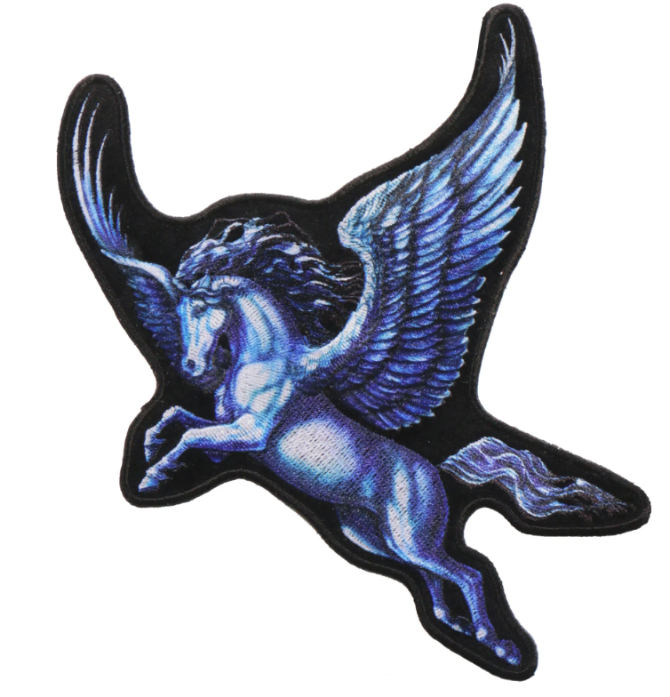 PATCH PEGASUS 5.5"-PPQ1125 : 5.5"X6.2 - HighwayLeather