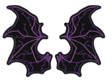 PATCH BAT WINGS 4"-PPQ1425 : 3"X4" - HighwayLeather