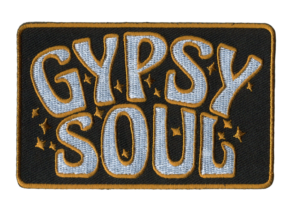 PATCH GYPSY SOUL-PPL9939 : 4"X2.5" - HighwayLeather