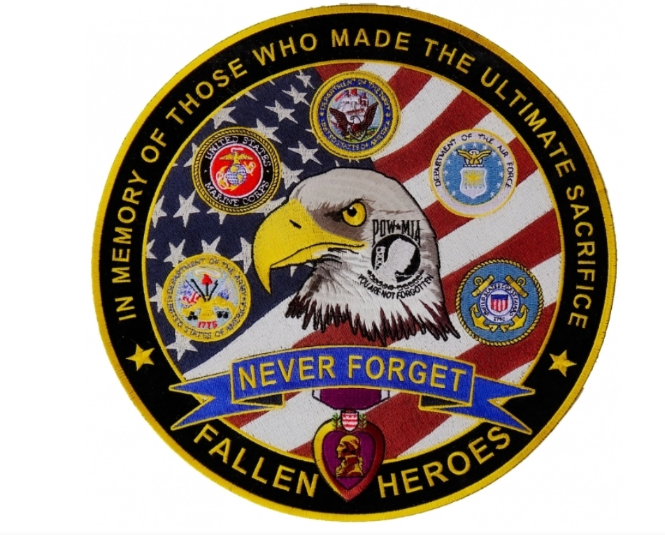 In Memory of Fallen Heroes Larg-PL4808 - HighwayLeather