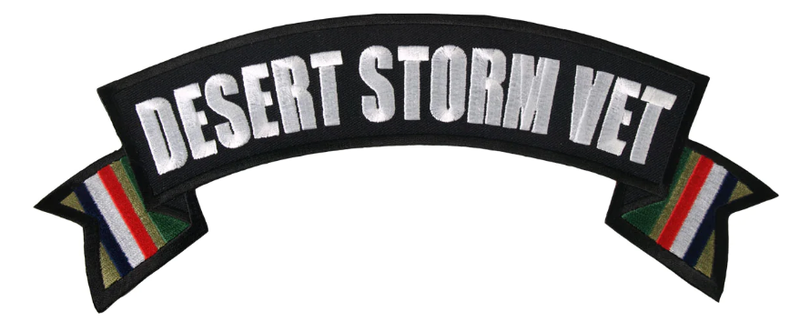 PATCH DESERT STORM VET-PPM2103 : 4W 1H - HighwayLeather