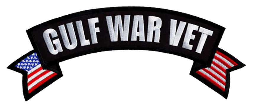 PATCH GULF WAR VET-PPM2105 : 4W 1H - HighwayLeather