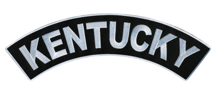 PATCH - KENTUCKY TOP ROCKR 4"-PPM4034 : 4W 1H - HighwayLeather