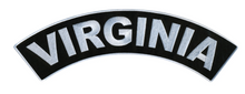 PATCH - VIRGINIA TOP ROCKR 4"-PPM4092 : 4W 1H - HighwayLeather